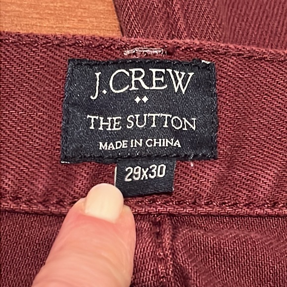 Mens J Crew Factory Jeans, The Sutton, 29x30 - Picture 3 of 5
